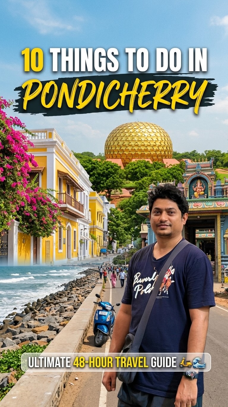 10 things you CANNOT miss in Pondicherry...